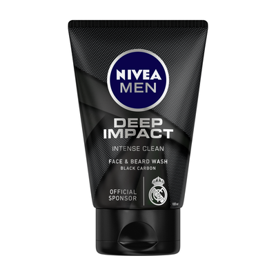 Nivea Men Face Wash-Deep Impact Intense Clean