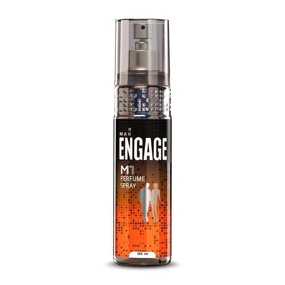 Engage M1 Perfume for Men, Citrus and Woody Fragrance Skin Friendly Long Lasting (120 ml)