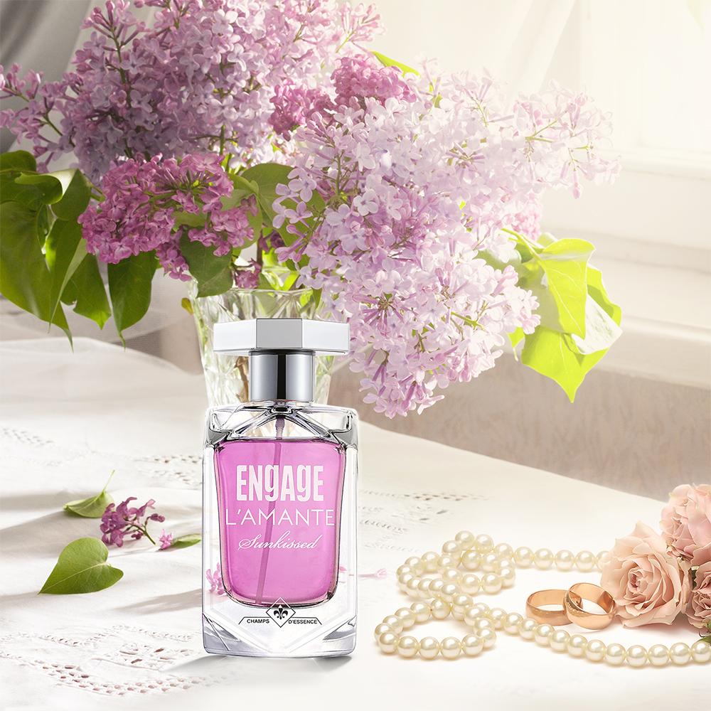 Engage L'amante Sunkissed Eau De Parfum for Women, Floral Fragrance (100 ml)