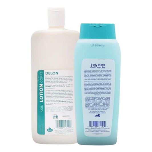 Fresh Rain Body Wash And Vitamin E Skin Lotion