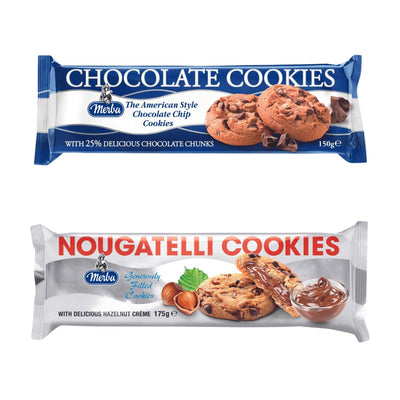 Chocolate Cookies 25% And Nougatelli Cookies|Combo Of 2