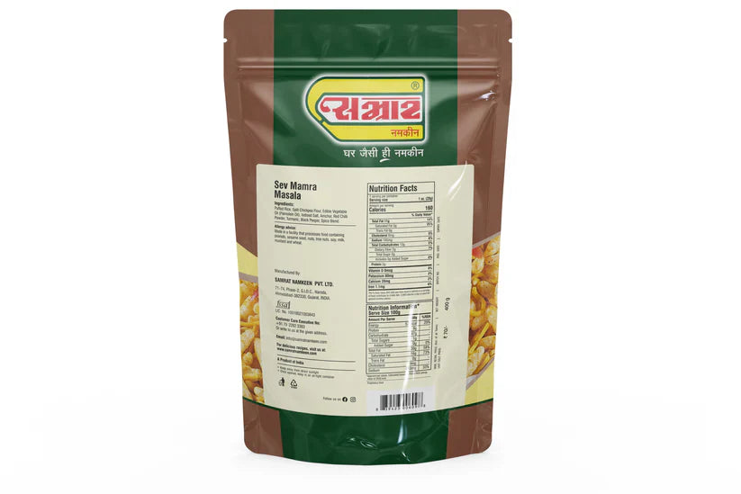 Samrat Namkeen Sev Mamra Masala | 400 gms