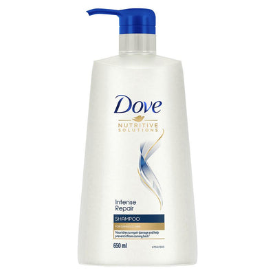 Dove Intense Repair Hair Shampoo, Repairs Dry and Damaged Hair