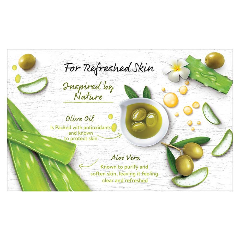Pears Naturale Aloe Vera Detoxifying Bathing Bar, For Refreshed Skin