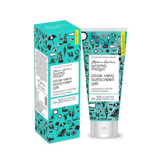 Aroma Magic Aloe Vera Sunscreen Gel (SPF 20 UVA/UVB)