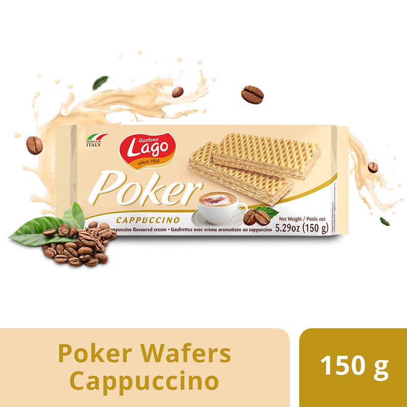 Cappucino Poker Wafers