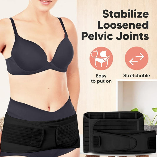 Upyogaa 3-in-1 Postpartum Belly Band – Abdominal Belt for Post-Pregnancy Recovery 1 Year Warranty
