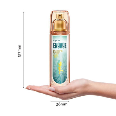 Engage W3 Perfume Spray For Women Citrus & Floral Skin Friendly (120 ml)