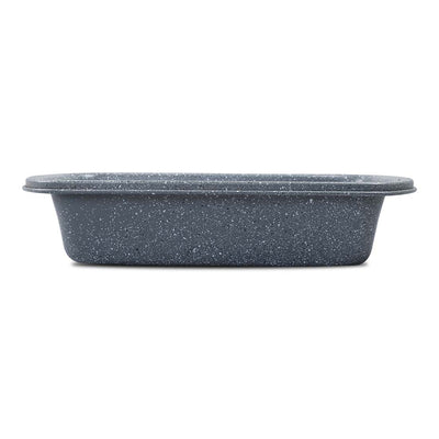 Ambrosia Small Metal Rectangle Nonstick Coated Baking Loaf Pan, Bread Baking Mould, Heavy-Duty Steel Rolled-Rim Bread Mould Rectangle Pan