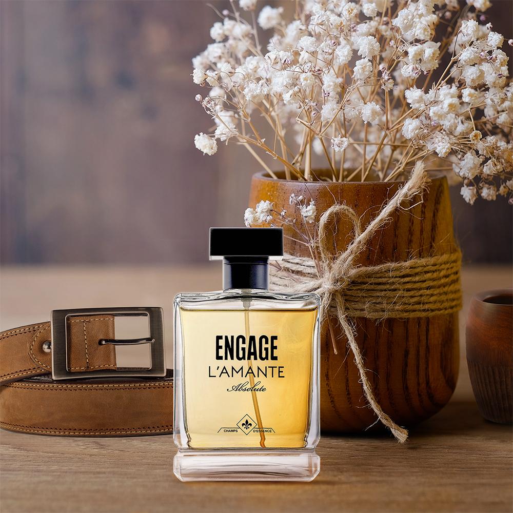 Engage L'amante Absolute Eau De Parfum for Men, Spicy Fragrance Long Lasting (100 ml)