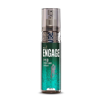 Engage M3 Perfume Spray for Men Fresh and Minty Fragrance, Skin Friendly Long Lasting (120 ml)