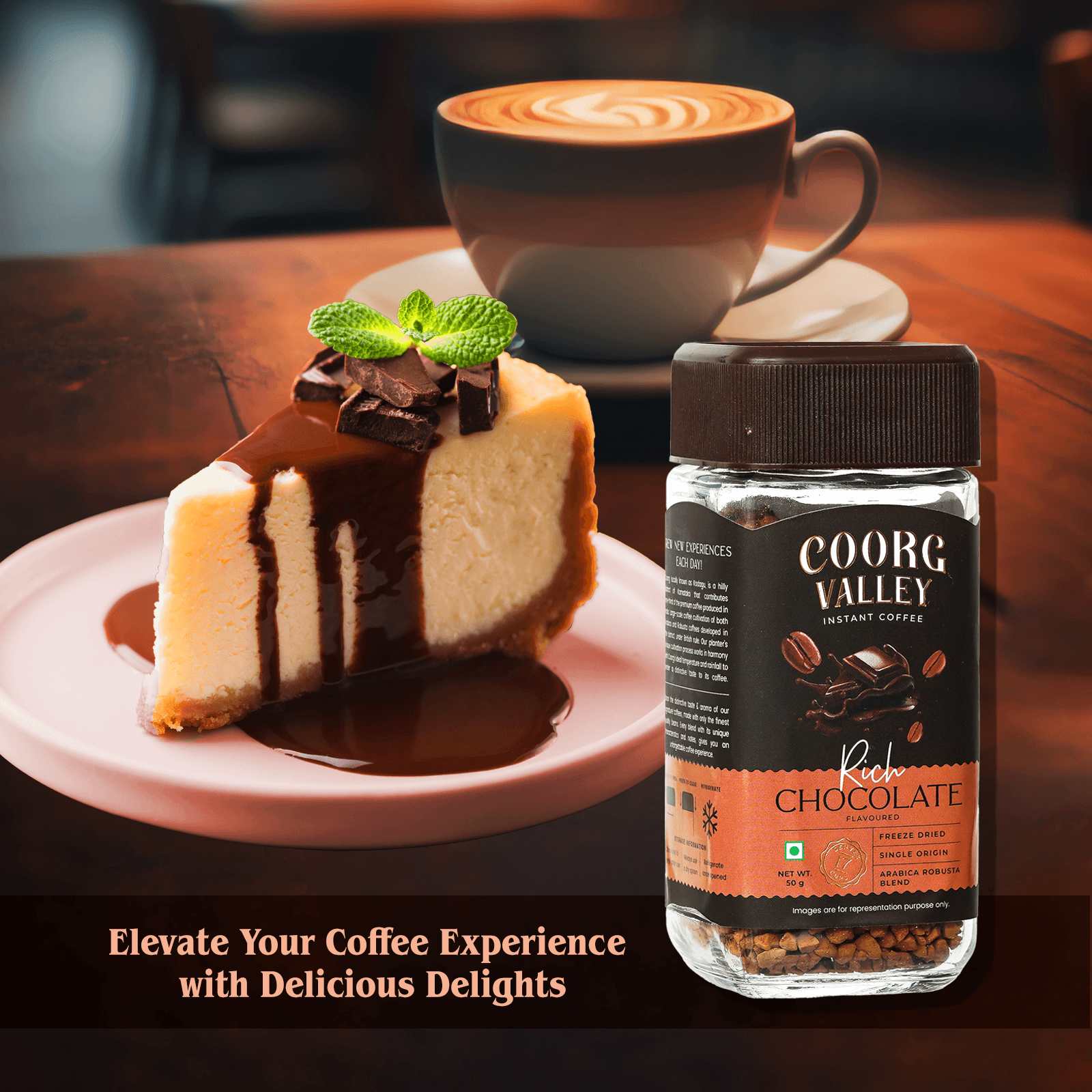 Rich Chocolate Instant Coffee | 50g