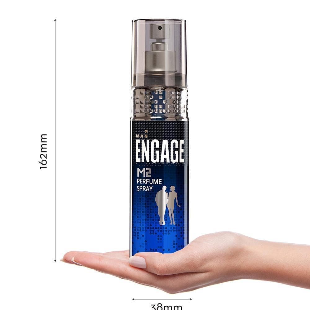Engage M2 Perfume for Men Citrus and Lavender Fragrance Skin Friendly, Long Lasting (120 ml)