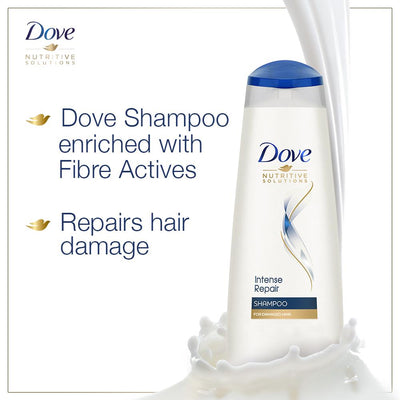Dove Intense Repair Hair Shampoo, Repairs Dry and Damaged Hair