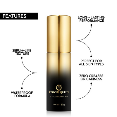 Colors Queen Silky Light Foundation - 02 Rose Blush