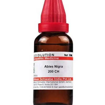 Dr. Willmar Schwabe India Abies Nigra Dilution