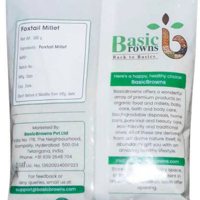 BasicBrowns Foxtail Millet