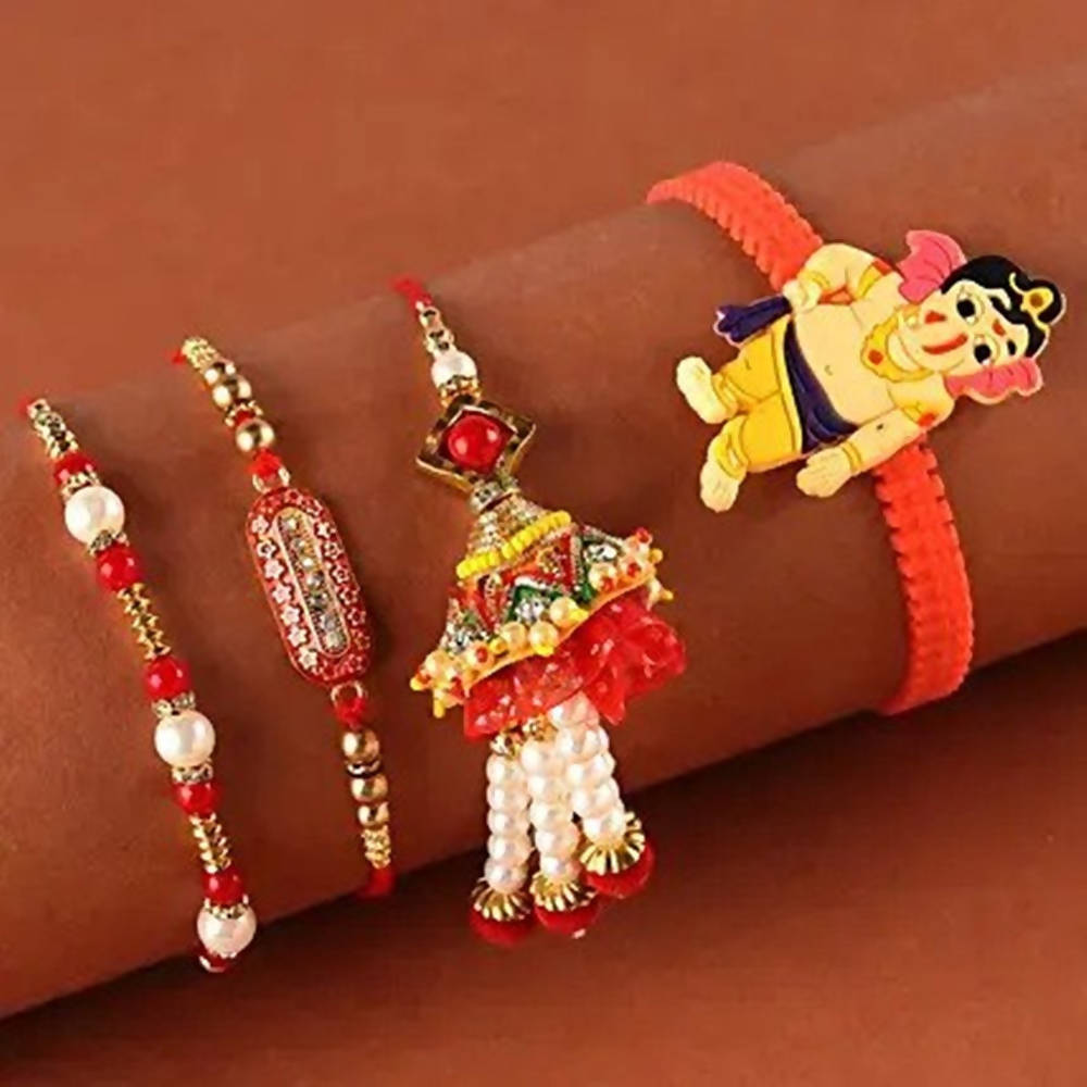 Designer Family Rakhi Set