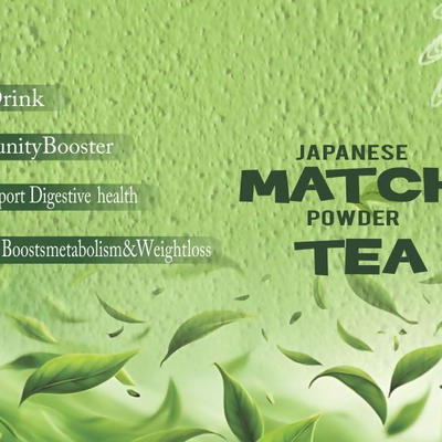 Eteasy Japanese Matcha Sonti Mix Milk Drink Kashmiri Kesar Saffron Mix Powder