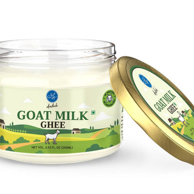 Aadvik Goat Milk Ghee | Made From Grass Fed Goats Milk | Natural & Pure Ghee