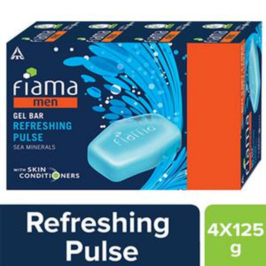 Fiama Gel Bathing Bar - Men, Refreshing Pulse