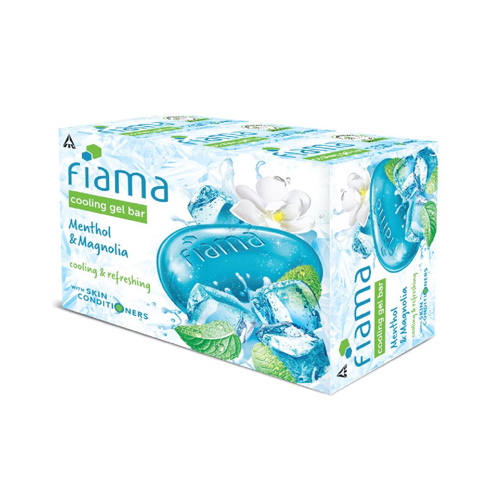 Fiama Menthol and Magnolia Cool Gel Bar