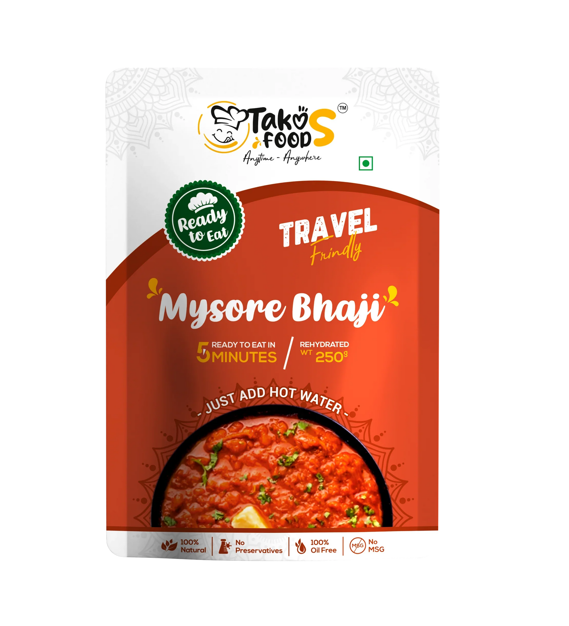 Takos Food Mysore Bhaji | Ready To Eat 250 gms