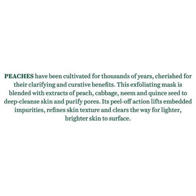 Biotique Peach Clarifying and Refining Peel Off Mask for Oily and Acne Prone Skin - 50 gms