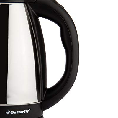 Butterfly EKN 1.8L 1500 Watt Electric Water Kettle (Stainless Steel) (Indian Plug)