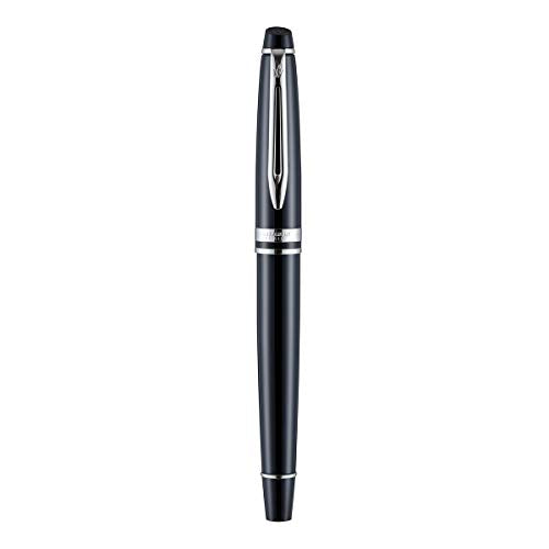 Waterman Expert Mars Black Chrome Trim Roller Ball Pen