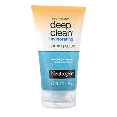 Neutrogena Deep Clean Invigorating Foaming Scrub, 4.2 Ounce