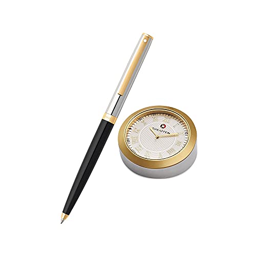SHEAFFER Gift Set SAGARIS 9475 Ball Pen with Table Clock