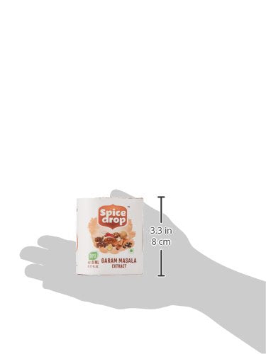 Spice Drop Garam Masala Extract | Indian Spice Blend For Cooking, Seasoning | Curry, Gravy, Biryani, Dal | Authentic Flavor, Ad Rich Aroma | No Added Color | Vegan Gluten-Free | 5 ML (180 Drops)