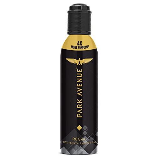 4x Park Avenue Regal NO GAS Premium Perfume For Men Long Lasting Fragrance Pack of 4 - 130ml each