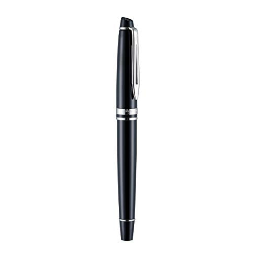 Waterman Expert Mars Black Chrome Trim Roller Ball Pen