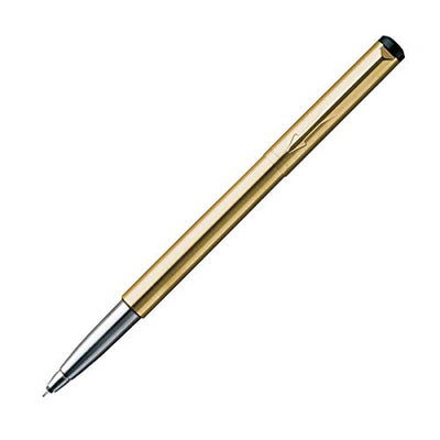 Parker Vector Gold GT Roller Ball Pen - Blue Ink, Pack Of 1