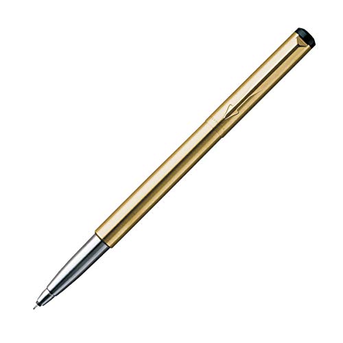 Parker Vector Gold GT Roller Ball Pen - Blue Ink, Pack Of 1