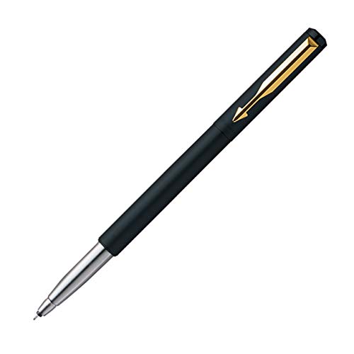 Parker Vector Gold Trim Roller Ball Pen - Blue Ink, Pack Of 1