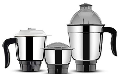 Butterfly Jet Elite Mixer Grinder, 750W, 4 Jars (Grey) (Indian Plug)