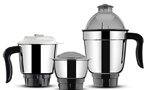Butterfly Jet Elite Mixer Grinder, 750W, 4 Jars (Grey) (Indian Plug)