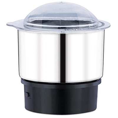 Bajaj Herculo Mixer Grinder 1000W| 100% Copper Motor Mixie For Kitchen|3 Stainless Steel Jars|Portable & Lightweight Mixer|Hands-Free Operation| Multifunctional Blades|2-Yr Warranty By Bajaj|Brown