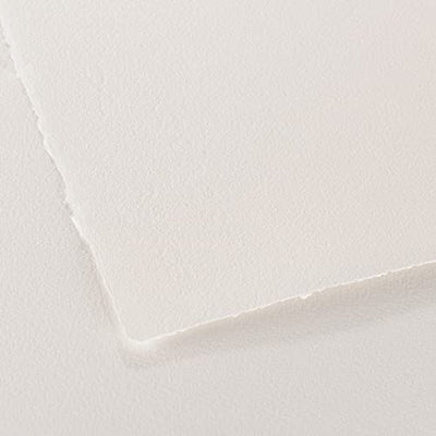 Arches Watercolour 185 GSM Cold Pressed Natural White 56 x 76 cm Paper Sheets, 10 Sheets