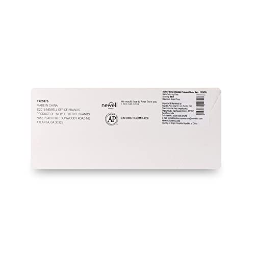 Sharpie Fine Tip Retractable Permanent Marker Black, 36 Markers