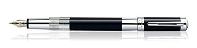 Waterman Elegance Black ST FP Pen(Medium Nib)
