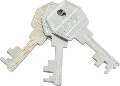 BUCKLER Active 65MM+50MM 8 Levers Padlock with 3 Keys Each