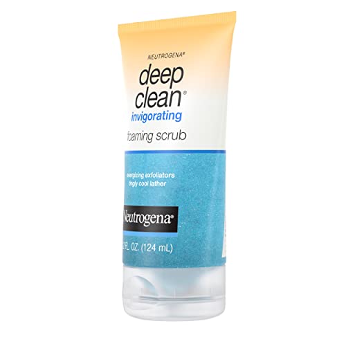 Neutrogena Deep Clean Invigorating Foaming Scrub, 4.2 Ounce