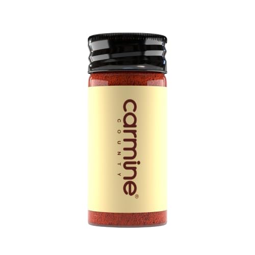 Carmine County Premium Saffron Powder - Powdered Sun Dried Natural Saffron (8 g)