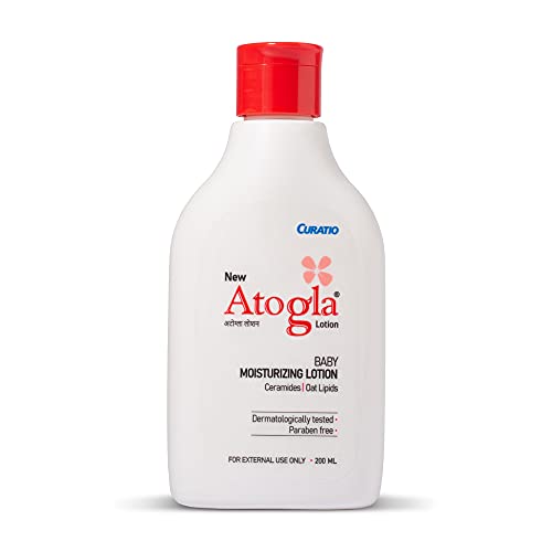 Atogla Baby Lotion 200ml from Tedibar Family | No. 1* Pediatrician prescribed Moisturising Lotion- By Torrent Pharma