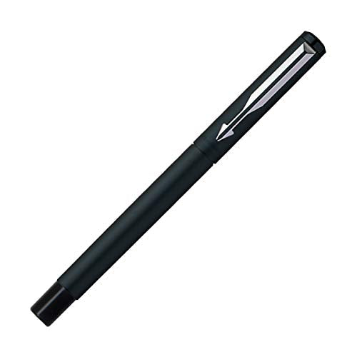 Parker Vector Matte Black Chrome Trim Fountain Pen - Black Ink, Pack Of 1