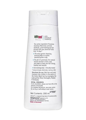Sebamed Anti dandruff Shampoo 200ml (Tall Pack)
